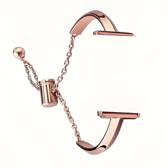 NEW Luxury Adjustable Steel Bracelet band For Apple Watch - Rosegold - Picture 5 of 10